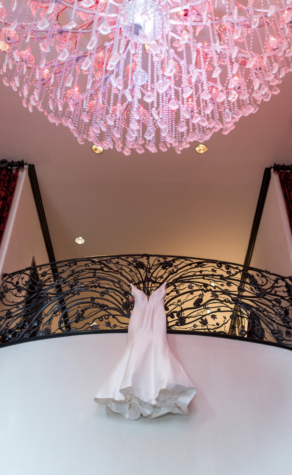 Hotel ZaZa Dallas Uptown Wedding Dress Lobby