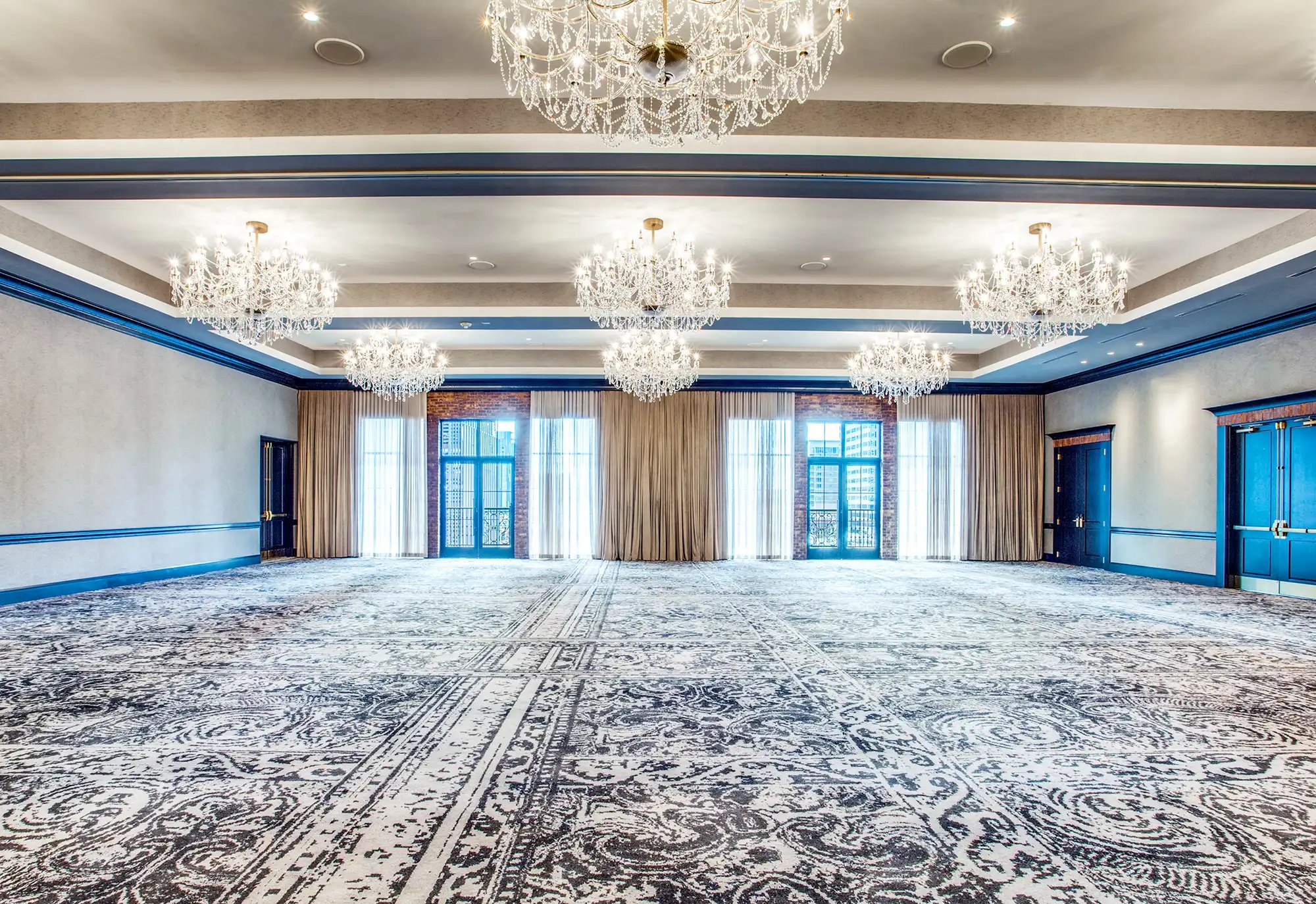 Hotel ZaZa Austin Ballroom Gold Standard