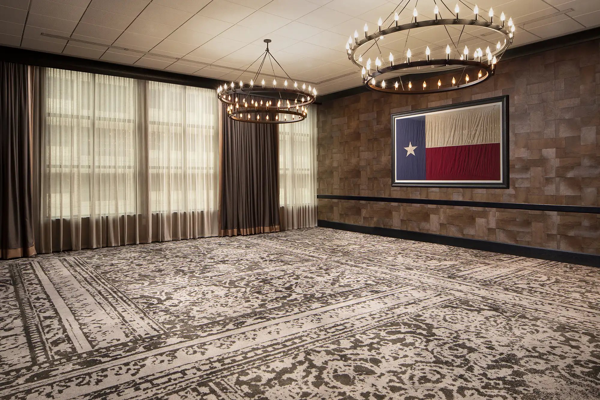 Hotel ZaZa Austin Ballroom DONT MESS WITH TEXAS