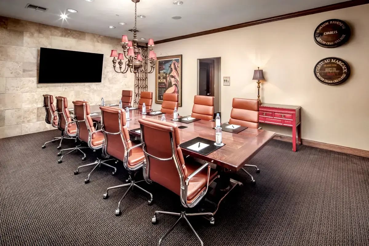 Hotel ZaZa Meeting Venues The Red Room