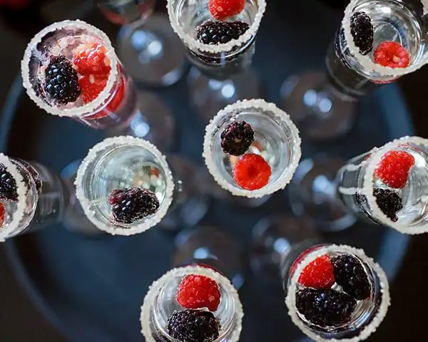 Hotel ZaZa Gallery Berry Shots