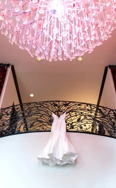 Hotel ZaZa Gallery Wedding Dress Lobby