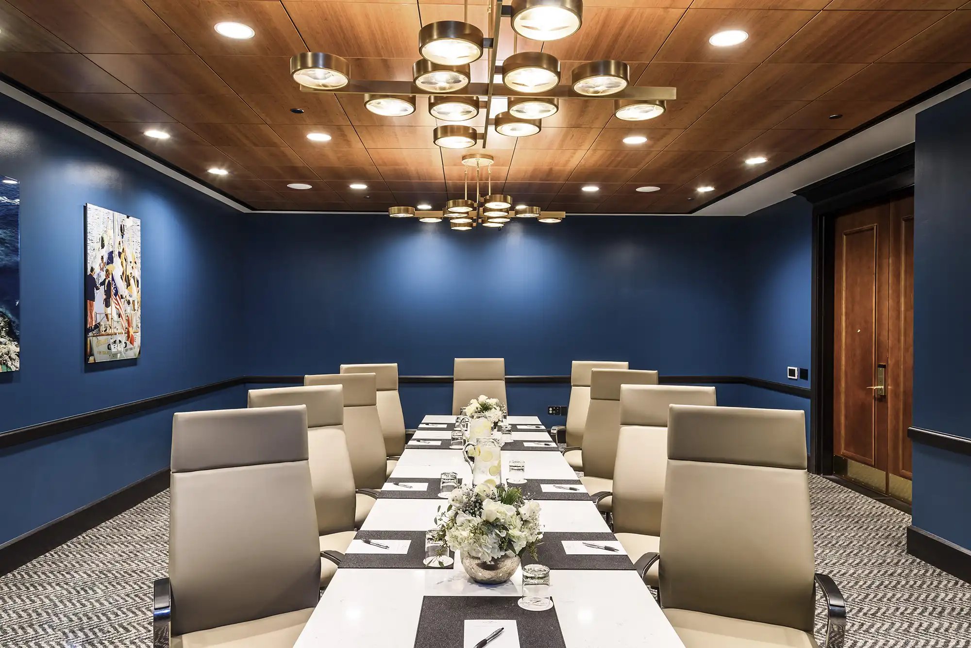 Hotel ZaZa Houston Memorial City Meeting Room The Blue Room 2