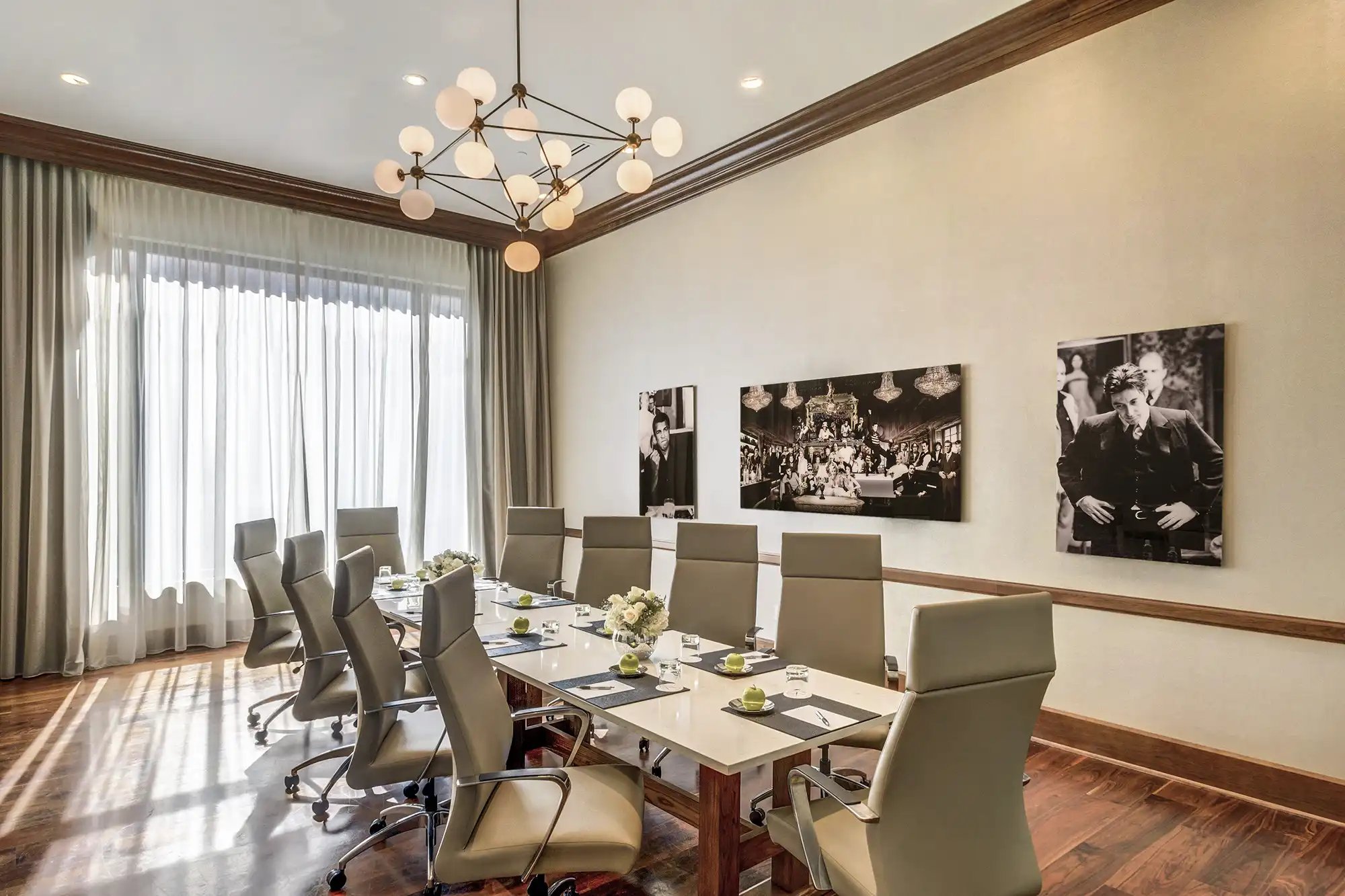 Hotel ZaZa Houston Memorial City Event Venue Boardroom The Velvet Hammer