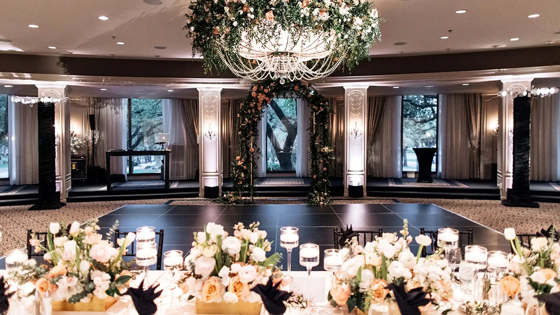 Hotel ZaZa Houston Museum District Wedding Venues Phantom Ballroom 5