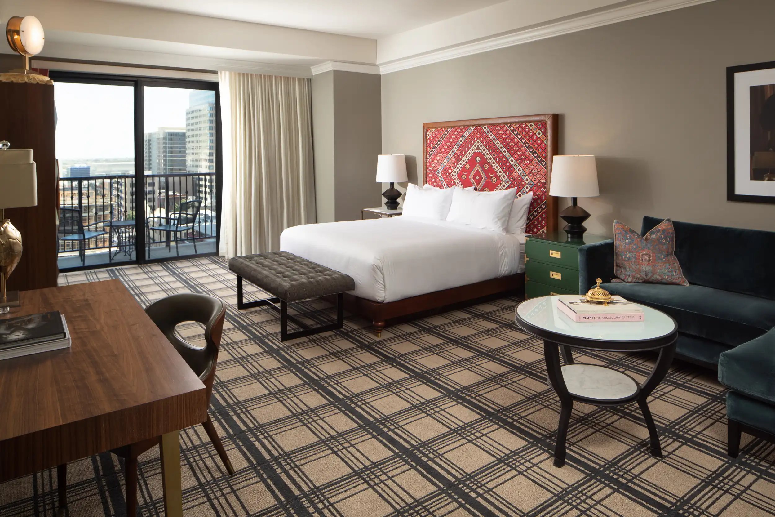 ZaZa Austin Guest Rooms Balcony King