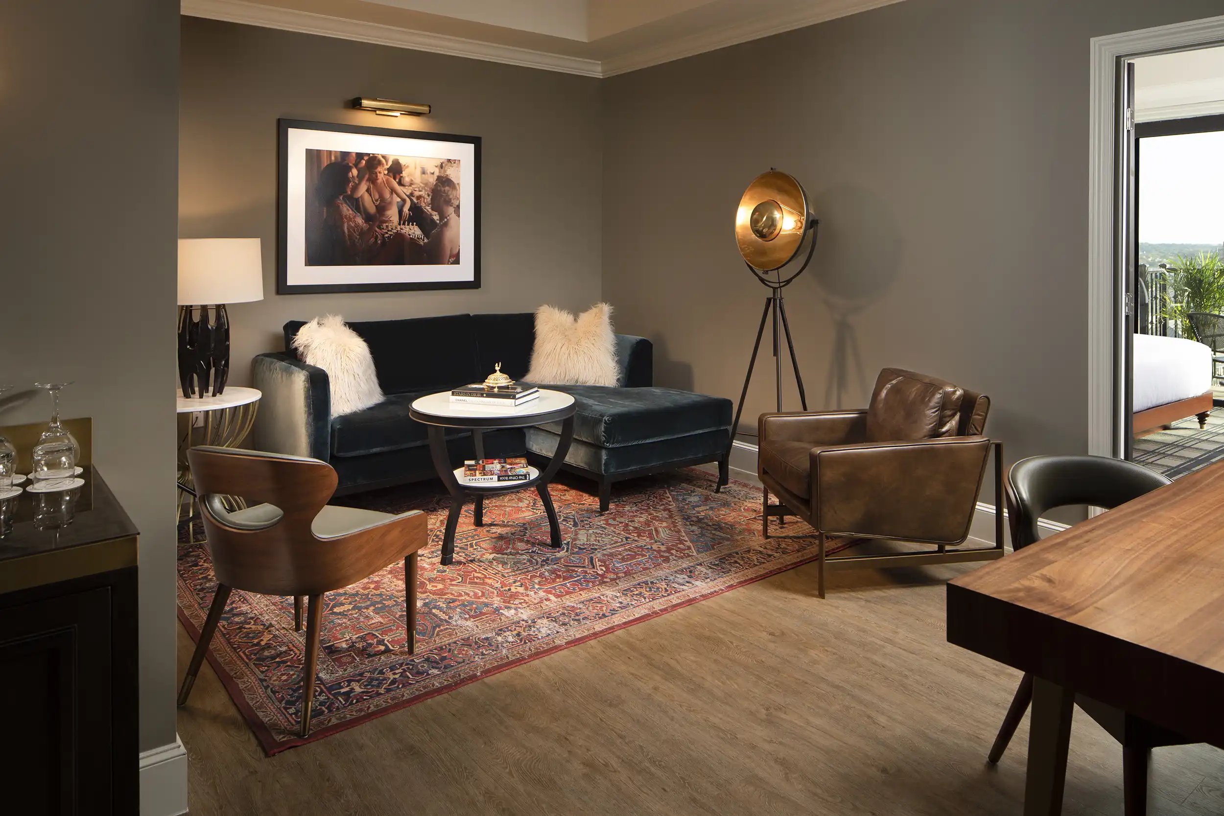 ZaZa Austin Guest Rooms Balcony Suite King