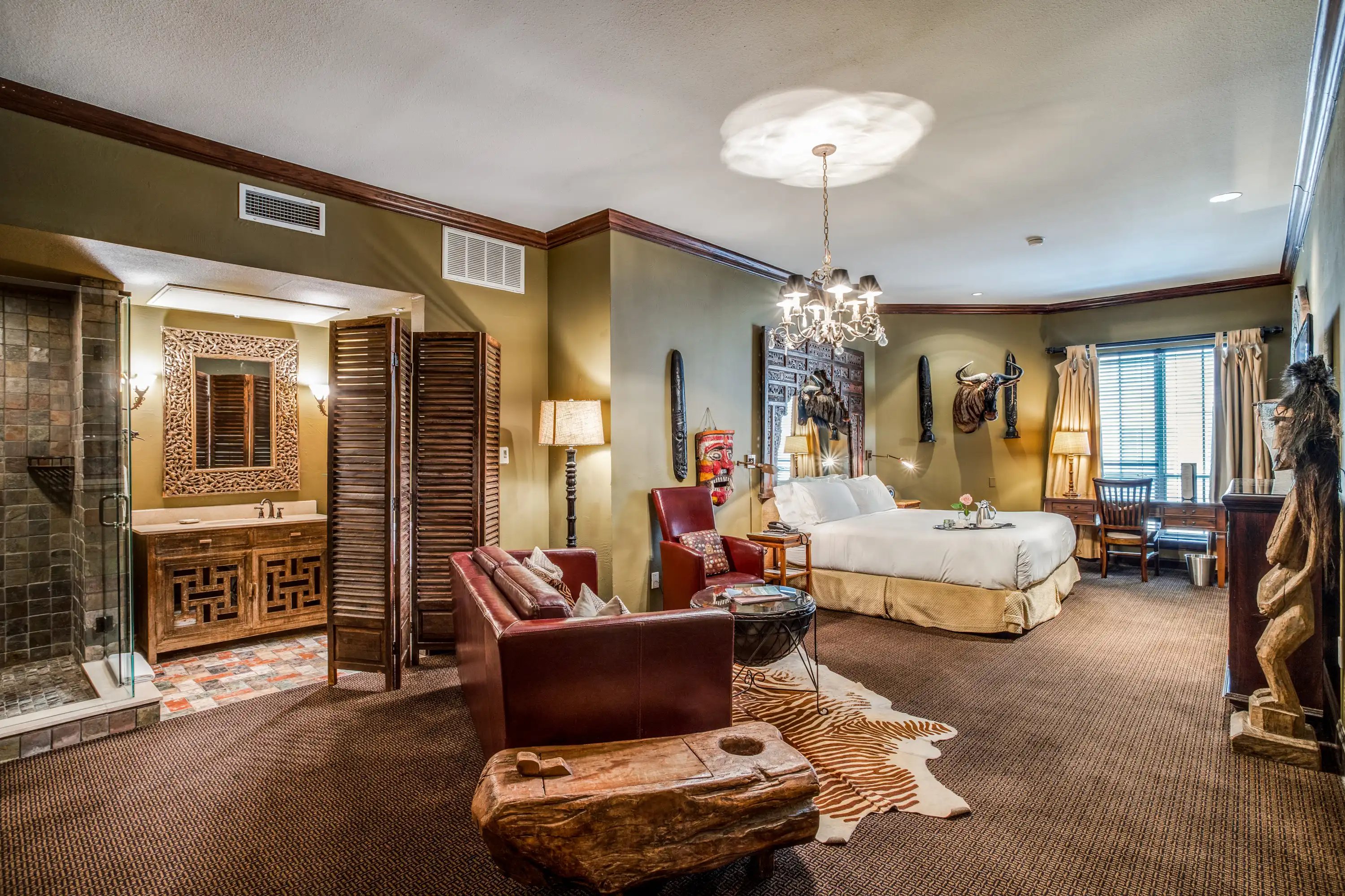 Hotel ZaZa Dallas Concept Suite Out of Africa