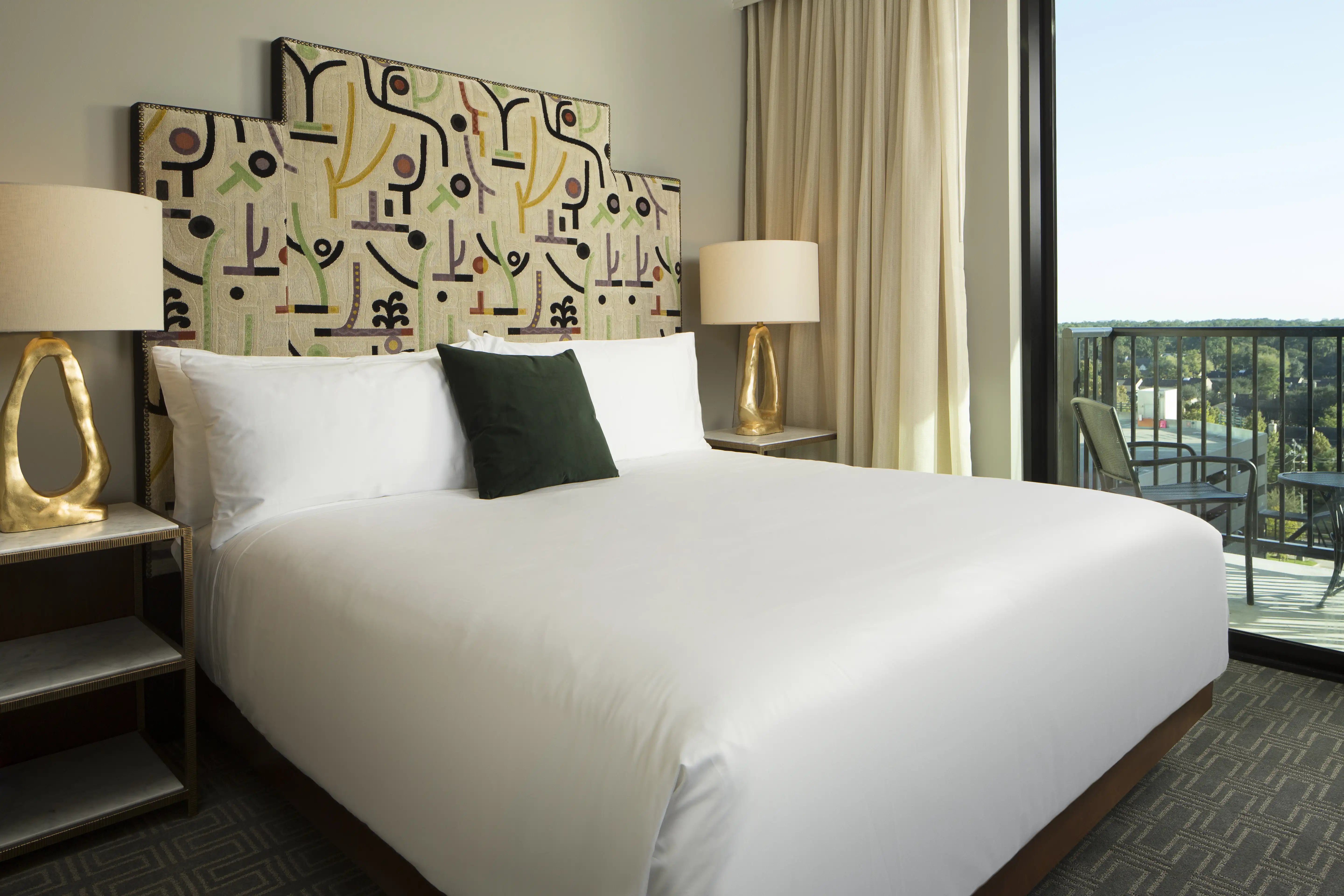 Hotel ZaZa Houston Memorial City Guest Room Balcony Suite King