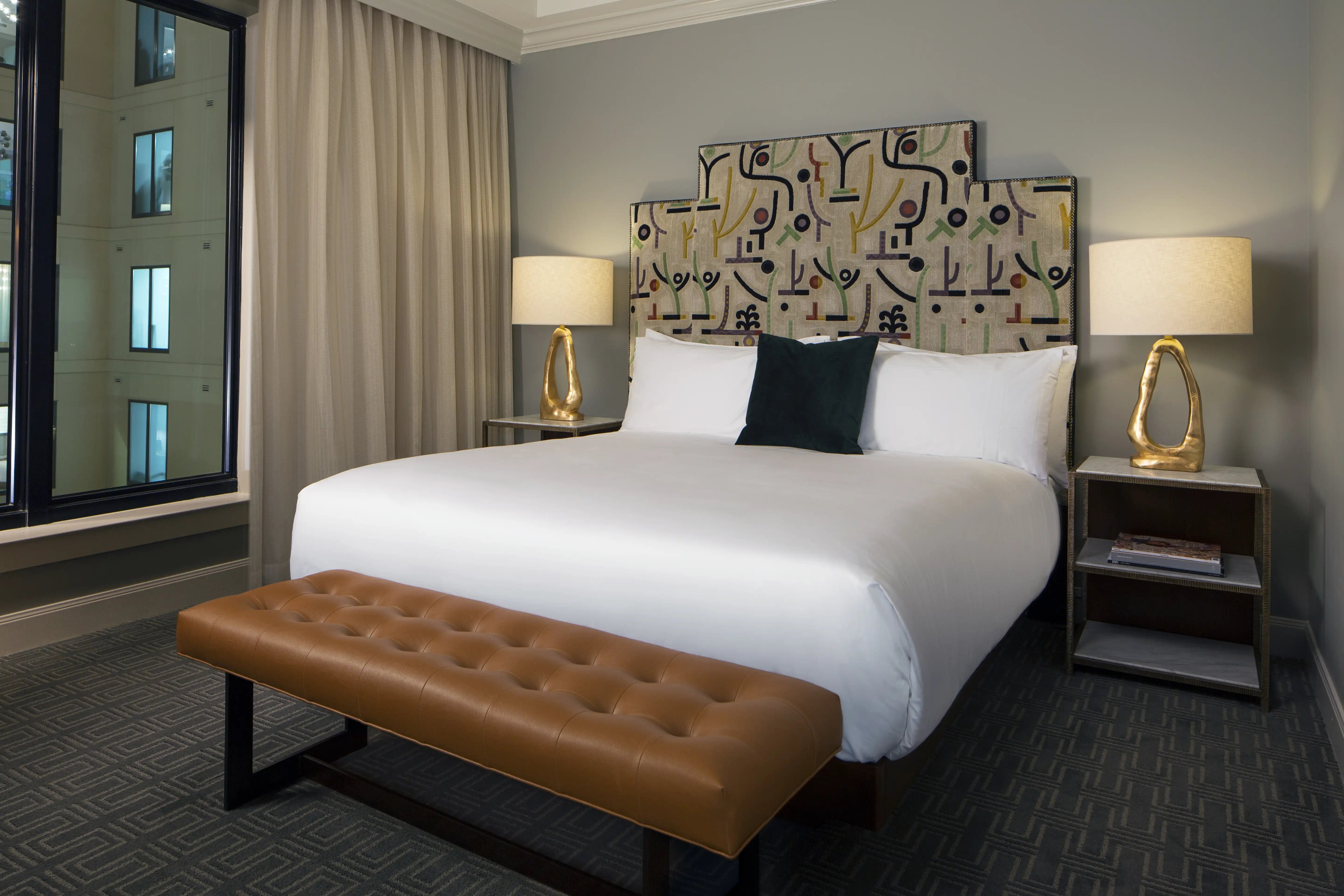 Hotel ZaZa Houston Memorial City Guest Room Corner Suite King 