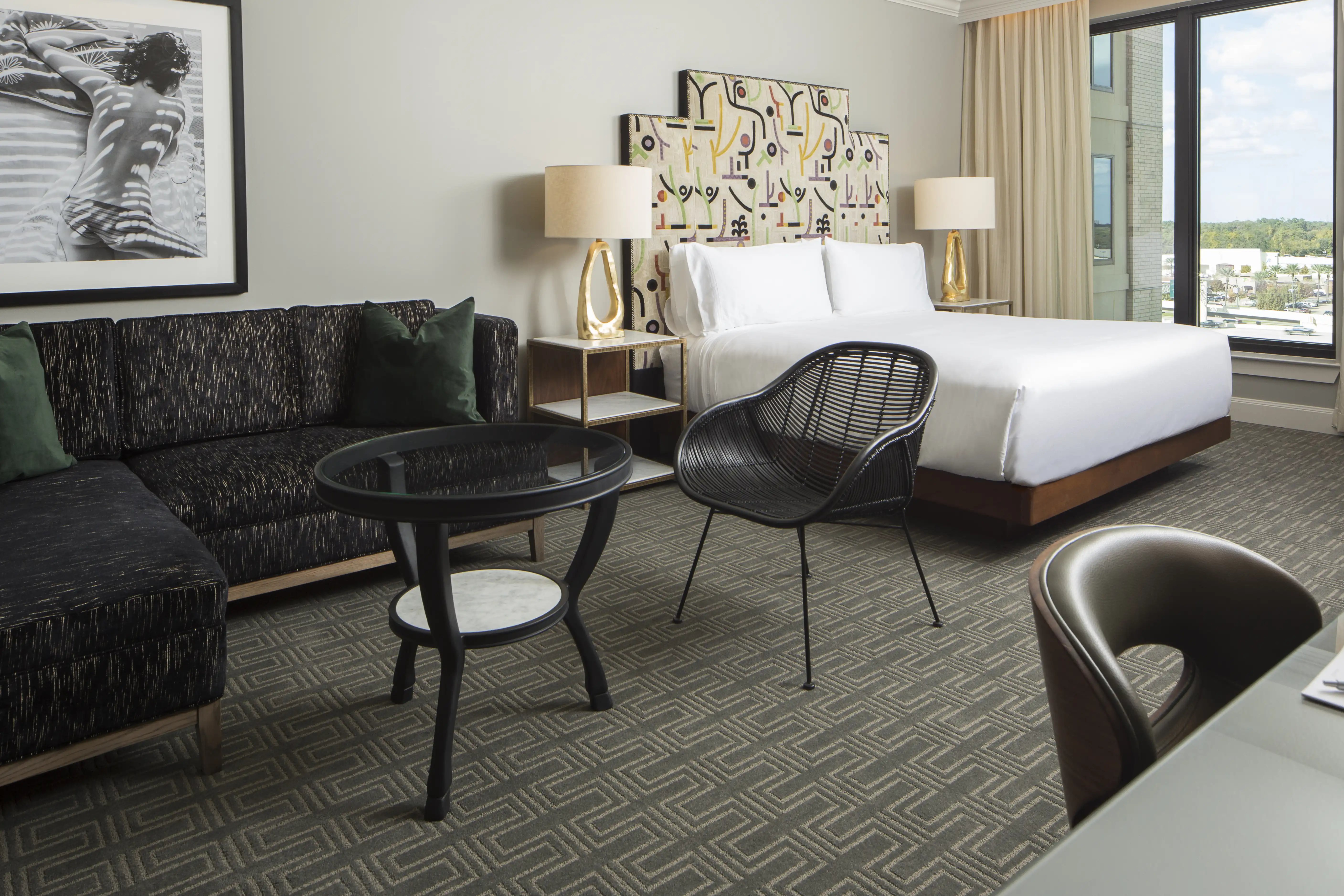 Hotel ZaZa Houston Memorial City Guest Room Premium King