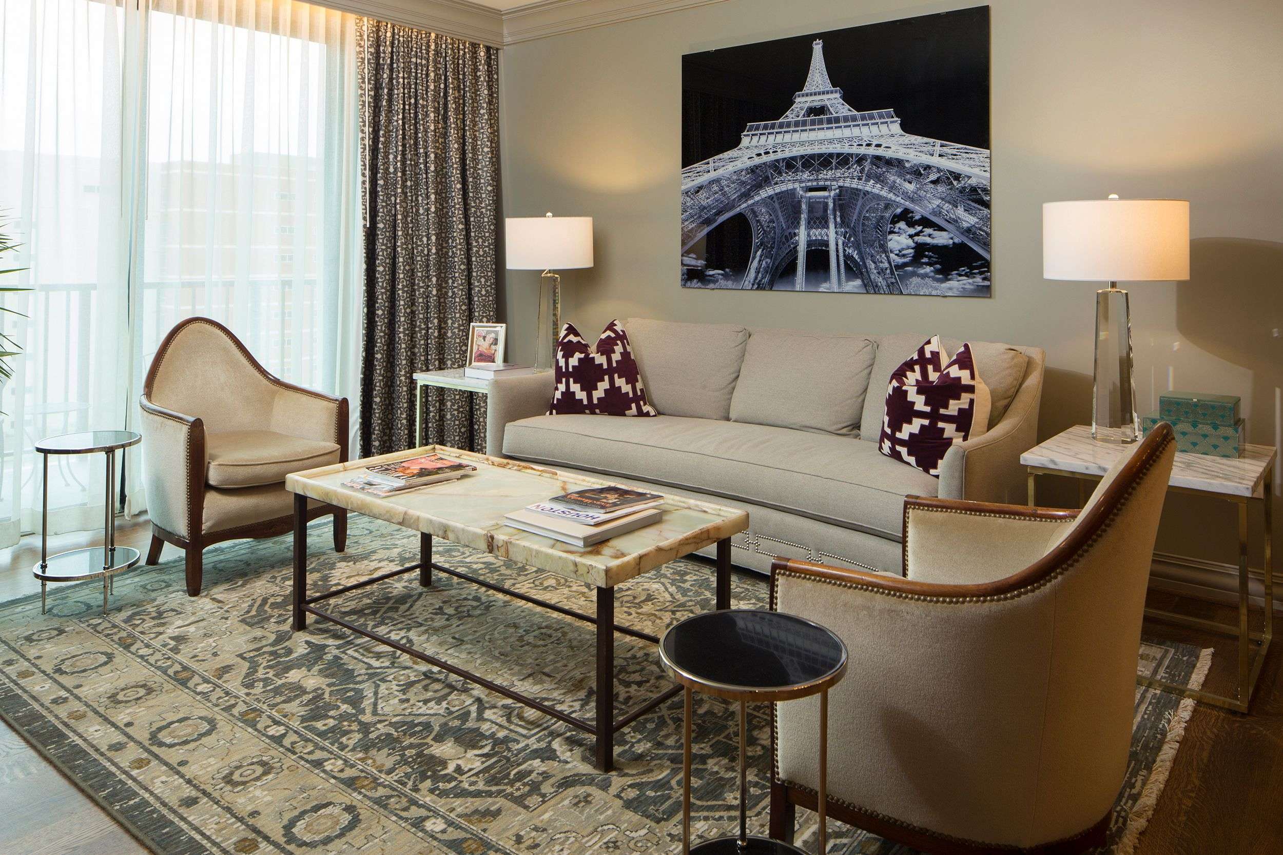 Hotel ZaZa Houston Memorial City Mag7 Suite French Connection 2 