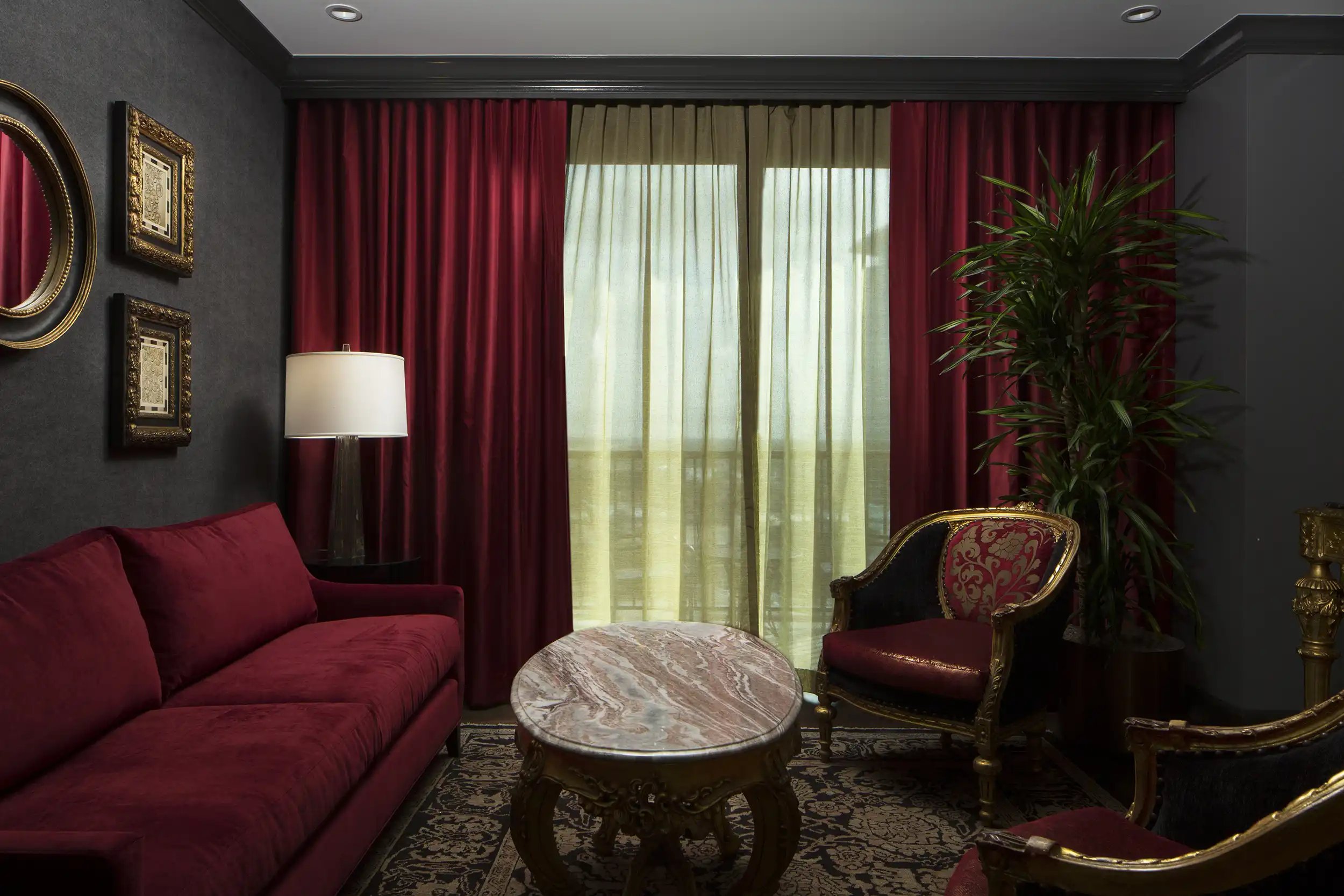Hotel ZaZa Houston Memorial City Mag7 Suite Godfather