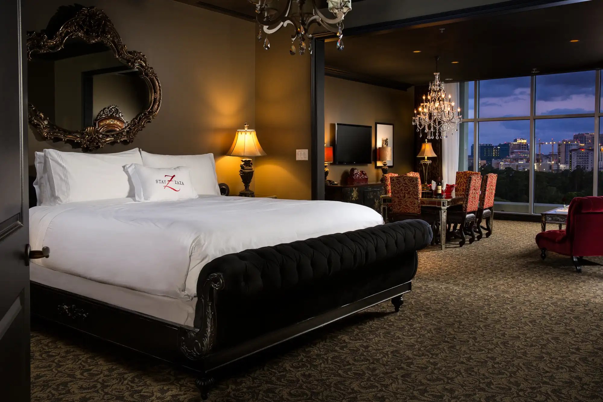 Hotel ZaZa Houston Museum District Magnificent Seven Suite Fatal Charms