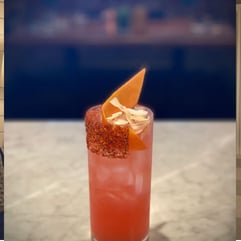 A glass of cocktail