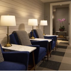 Hotel ZaZa's waiting area