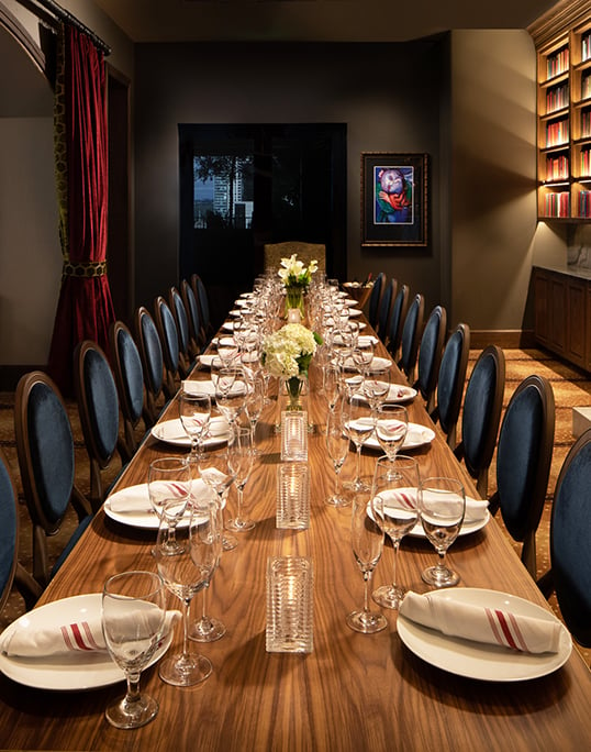 Hotel ZaZa Stage Fright PRIVATE DINING