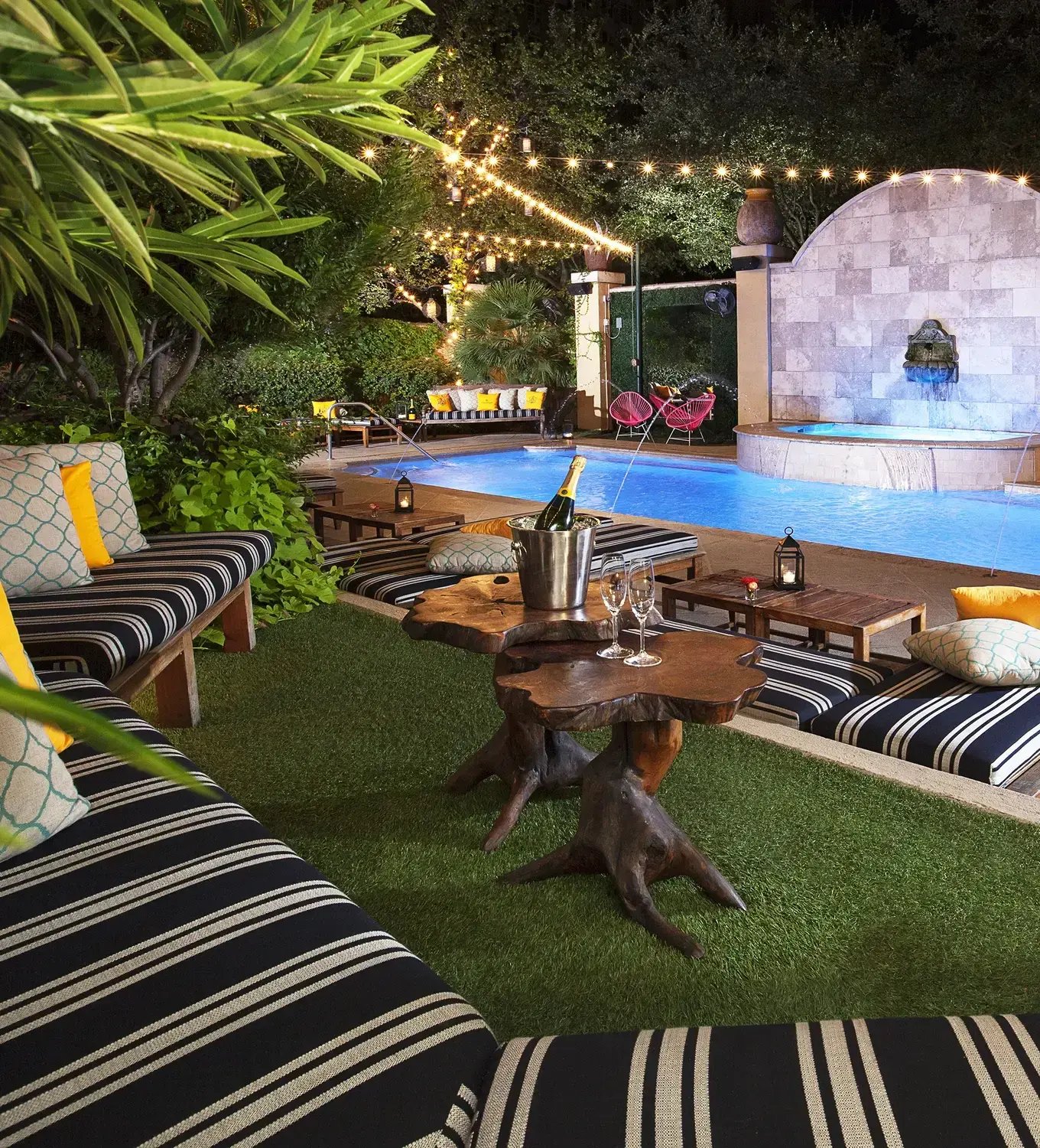 ZaZa Dallas Poolside