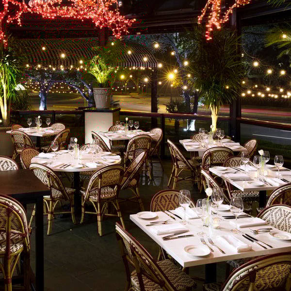 Hotel ZaZa Houston Museum District Dining Monarch Terrace